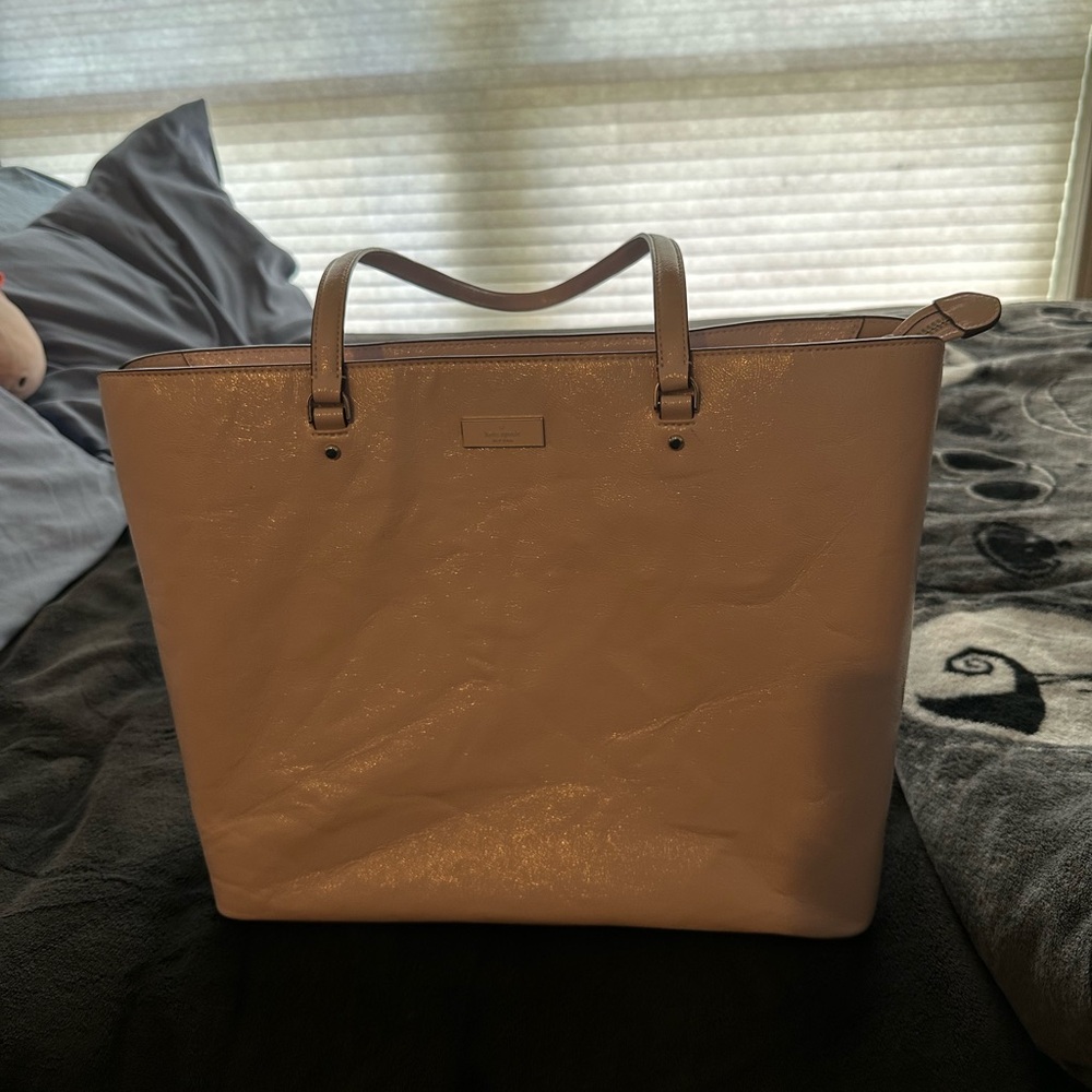 Kate Spade Shimmering Cream Tote